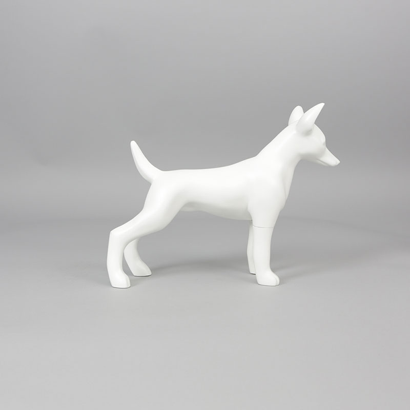 Dog Mannequin - French Bulldog Mannequin, Anti-Scratch White